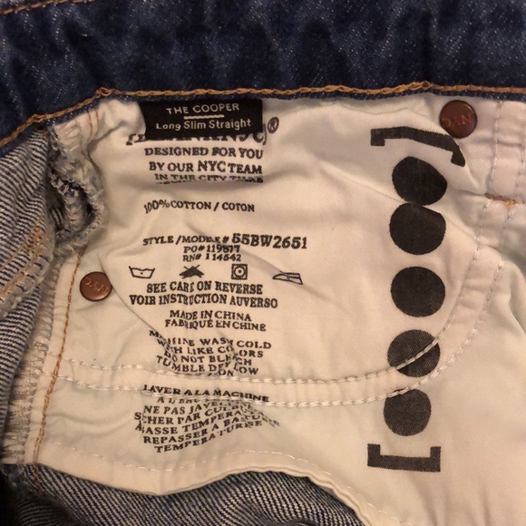 NWT BlankNYC The Cooper -Being Alive long slim straight with side slits - Picture 7 of 11